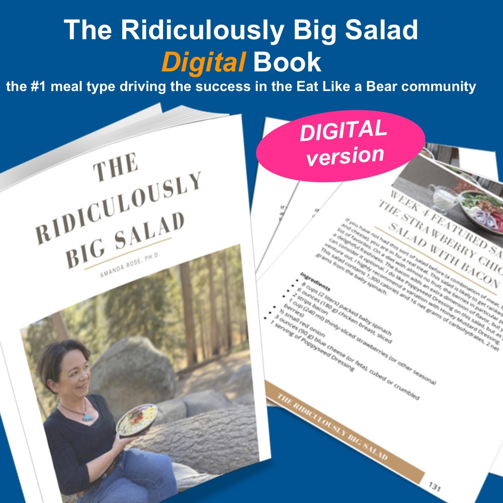 Half My Size with The Ridiculously Big SKILLET Physical Hardcover Book –  Eat Like A Bear!