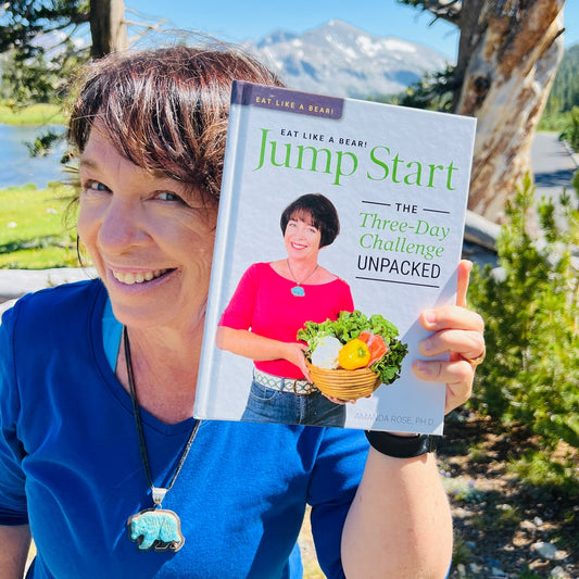 Eat Like a Bear! Jump Start: The Three-Day Challenge Unpacked Physical Hardcover Book (U.S. orders only, $29 + shipping)