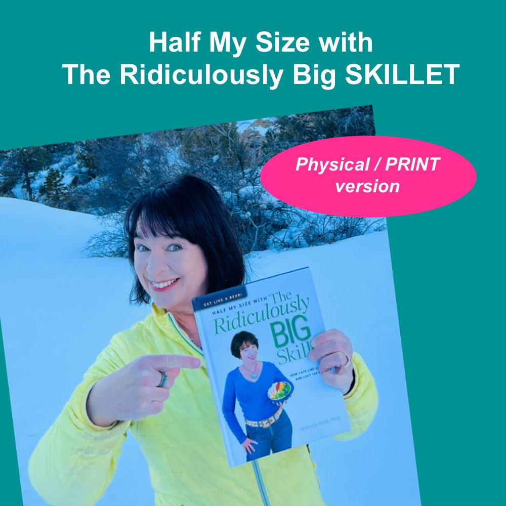 Half My Size with The Ridiculously Big SKILLET Physical Hardcover Book (U.S. Orders Only, $29 Plus Shipping)